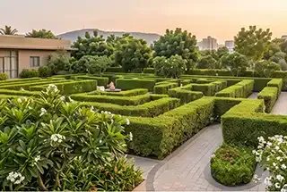 Landscaped Garden at Sowparnika Whitefield Hoskote