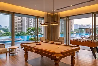 Indoor Games Area at Sowparnika Whitefield Hoskote